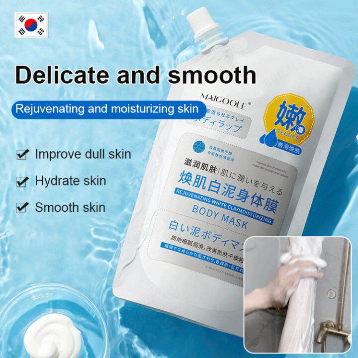 ECOOL Silky Smooth Body Moisturizer with Niacinamide for Lasting