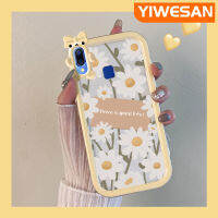 เคส Dienya สำหรับ VIVO Y95เคส Y91i Y91ภาพสีน้ำมันที่สวยงามลายดอกไม้เคสมือถือสาวน่ารักกันกระแทกทนทานต่อการตกและรอยขีดข่วน