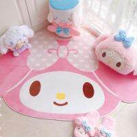 Saniro พรม100X150cm ลายการ์ตูน My Melody,พรมขนนุ่มสำหรับตกแต่งห้องนอนเด็กผู้หญิงห้องนอนของฉันพรมปูพื้นห้องนั่งเล่น