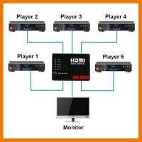 ?HOT SALE? 1ชิ้น/ล็อตมินิ5พอร์ตhdmi switchสวิทhdmi splitter hubกล่องirระยะไกลสำหรับhdtv ps3ดีวีดี ##สายชาร์จ แท็บเล็ต สมาร์ทโฟน หูฟัง เคส ลำโพง Wireless Bluetooth คอมพิวเตอร์ โทรศัพท์ USB ปลั๊ก เมาท์ HDMI