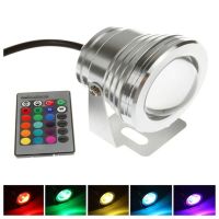 【✴COD✴】 huoyanping แสงน้ำตกใต้น้ำ Led 16สี10W Rgb 12V สำหรับบ่อสระว่ายน้ำตู้ปลาหลอดไฟ Led กันน้ำ