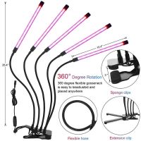 30-150 LED USB Grow Light Phytolamp for Plants with Control Full Spectrum Fitolamp Lights Home Flower Seedling Clip Phyto Lamp