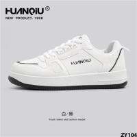 รองเท้าผู้หญิงฤดูใบไม้ผลิ Global Year High Casual Super Top Hundred Little White Shoes ผู้หญิงพื้นหนารุ่นใหม่ 2023 รองเท้าสเก็ตบอร์ด