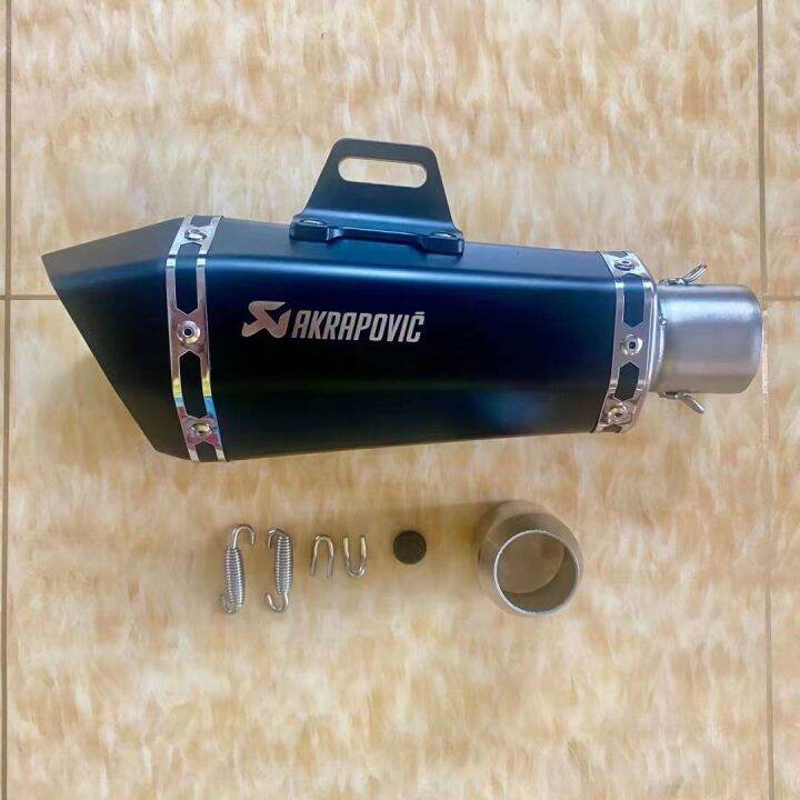 Akrapovic Exhaust Muffler Slant 3851mm Black Lazada PH