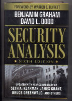 หนังสือมือสอง Security Analysis: Sixth Edition, Foreword by Warren Buffett (Security Analysis Prior Editions)