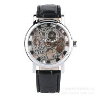 ❀❀ Foreign trade hot winner full hollow mens watch mechanical casual belt