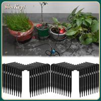 SHUKEYI 10/20/30/50/100/Pcs สปริงเกลอร์ดริป ไมโครดริปเปอร์ รดน้ำสวน เรือนกระจก Arrow Dripper ชลประทานน้ำหยด สายยาง 3/5 มม. ตัวส่งสัญญาณ