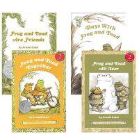 Frog and Toad 4 เล่ม เรื่องราวมิตรภาพของเพื่อนรัก กบ และ คางคก ในเรื่องราว เหตุการณ์ต่างๆ ที่สนุกสนานน่าสนใจ