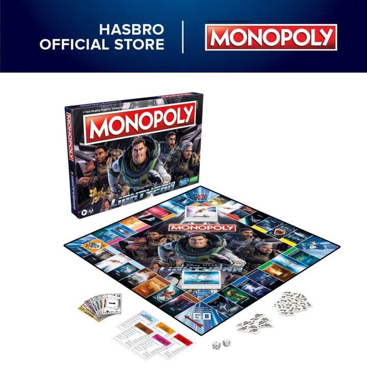  Hasbro Gaming Monopoly: Disney and Pixar's Lightyear