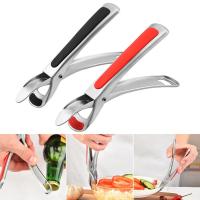 Pot Bowl Gripper with Non-slip Handle Heat-Resistant Anti-scalding Hot Bowl Holder Dish Pan Gripper Clip Kitchen Tool