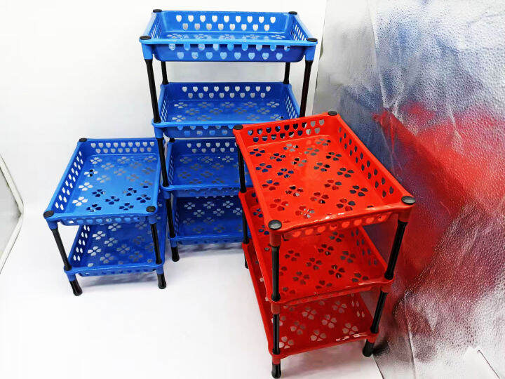 Plastic Bathroom Corner Storage Layer Multipurpose Utility Organizer