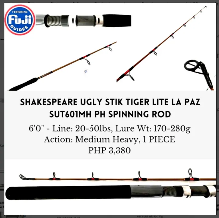 Shakespeare Ugly Stik Tiger Lite la Paz Goodcatch Fishing Supply