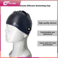 Unique Size Monochrome Silicone Swim Cap Flexible Swimming Equipment Good Elasticity Quick Drying Eco-friendly Portable Swim Cap Swim Caps