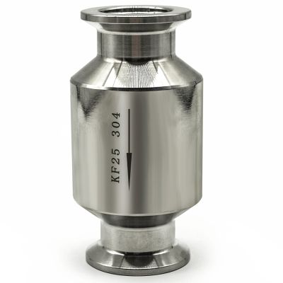 KF16 KF25 KF40 KF 50 KF63 KF80 KF100 304 Stainless Steel In-line Non-return One Way Check Valve for Vacuum Pump Homebrew Clamps