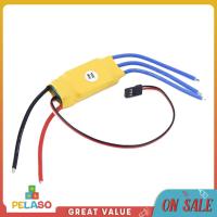 Pelaso 30A ESC มอเตอร์ไร้แปรงตัวควบคุมความเร็วสำหรับอุปกรณ์สำหรับโดรนเครื่องบินเฮลิคอปเตอร์ควบคุมรีโมต