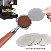 Reusable Coffee Filter Mesh Screen Heat Resistant Portafilter Barista Coffee Making Puck Screen for Espresso Machine Filter