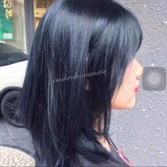 Nhuộm tóc màu than chì - xu hướng làng tóc Việt 2020