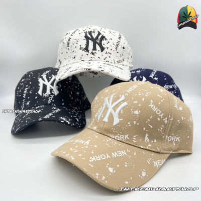 หมวก NY เอ็นวาย 4สี ปัก&amp;สกรีน หมวกแก๊ป หมวกแฟชั่น Caps คุณภาพดี 100% ใส่ได้ทั้งผู้ชาย และผู้หญิง มีบริการเก็บเงินปลายทาง