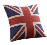 【CW】♚✼△  HOT!British Jack Flag Throw Case Pillowcase