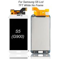 จอ G900F OLED ขนาด5.1นิ้วสำหรับหน้าจอดิจิตอลหน้าจอสัมผัส LCD ของ Samsung Galaxy S5 G900M G900I ประกอบ G900A ด้วยเครื่องมือ