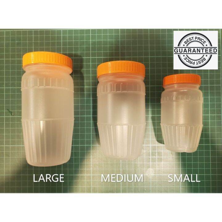 PEANUT BUTTER PLASTIC JAR / container (bundle) Lazada PH