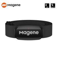 Magene เซ็นเซอร์วัดอัตราการเต้นของหัวใจ H303บลูทูธอัปเกรด HR พร้อมสายรัดหน้าอกโหมดคู่สายนาฬิกาแบบสปอร์ตเข็มขัดคอมพิวเตอร์