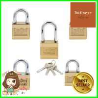 กุญแจคีย์อะไลก์ ISON 888-40/5 40 มม. แพ็ก 5 ชิ้นKEYED ALIKE PADLOCK ISON 888-40/5 40MM 5EA/SET **ลดราคาจัดหนัก **