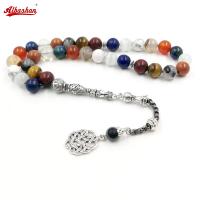 Tasbih 12 Perline Di Pietre Preziose Ali Naturline Di Preghiera Musulmane Eid Ramadan Regalo Rosario Islamico Arabo Misbaha Accessori A Mano