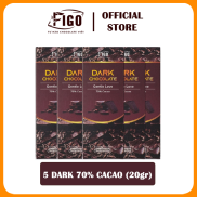 Combo 5 Dark Chocolate 20gr FIGO