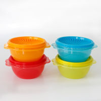 Tupperware  ถ้วยมิกกี้วันทัชฝาจีบ