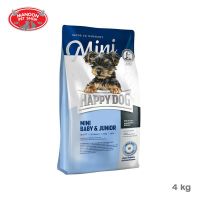 [ลด50%] ส่งฟรี [MANOON] Happy Dog Mini Baby &amp; Junior 4kg ลูกสุนัขพันธุ์เล็ก