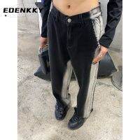 CODกางเกงขายาว กางเกงยีสน์ผู้หญิง ทรงหลวม ๆ ตรง Retro Hip Hop Pants 2023 NEW Style A27L0DO EOENKKY