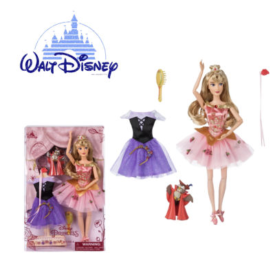 ตุ๊กตาเจ้าหญิงออโรร่าแสนสวย Disney Store Princess Aurora Ballet Doll 11 1/2 New with Box.ราคา 1,070 .-บาท