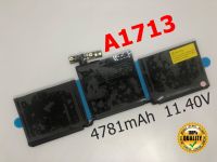 Battery A1713 FOR Pro 13" (สำหรับ Pro 13" Non-Touch Bar Late 2016 - Mid 2017 A1708) Laptop Battery Original