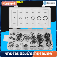 ชุดแหวนล็อคสแน็ป 100 ชิ้น 6 ขนาดพร้อมกล่อง pk