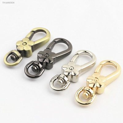 ℡ Metal Lobster Clasp Bags Strap Buckles for DIY KeyChain Snap Hook Swivel Collar Carabiner Bag Leather Craft Belt Accessories
