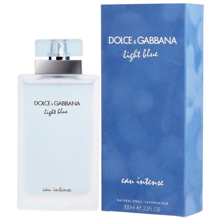 ✿ Nước Hoa Nữ Dolce Gabbana light blue Eau Intene for Woman 