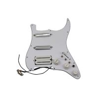 HR-Prewired loaded Pickguard Guitar Pickups Humbucker Pickups HSS Wiring Harness Push-Pull Single Cut Set For /Strat