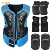 WOSAWE Kids Protective Motorcycle Armor Bike Bicycle Sports Scooter Back Bandage Vest Gear Snowboard Ski Body Protection