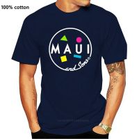 [High quality inventory] New Maui &amp; Sons Logo T-Shirt Tee Usa Em31 Diy Prited Tee Shirt