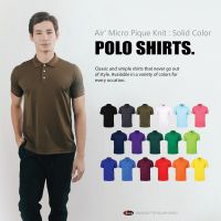 -5000- Enzo Multifunction Plain Polo Shirt [Red is the Attitude]