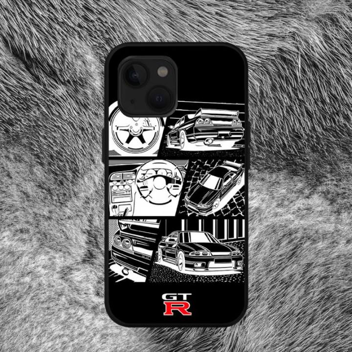 เคสโทรศัพท์-gtr-1รถสปอร์ตหรูหราสำหรับ11-12-mini-13-14-pro-xs-สูงสุด-x-8-7-6s-plus-se-xr