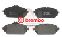 P50 119B ผ้าเบรก-F-แท้ BREMBO รุ่น Black : BENZ C-Class (W205/S205) 13-&amp;gt; การันตีคุณภาพมาตรฐานโดย " เครอป อะไหล่ยนต์"