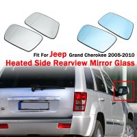 Kaca Spion Sisi Pani Pintu Kaca Antikabut Lensa Cermin Sayap Datar Sesori Mobil Cok Untuk Jeep Grand Cherokee 2005 - 2010