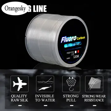 RIKIMARU Fluoro Fishing Line, 100% Soft Fluorocarbon Coated