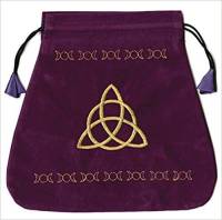 ถุงใส่ไพ่ยิปซีลายปัก Triple Goddess Tarot Bag ถุงใส่ไพ่ทาโร่ต์ขนาดใหญ่/ Tarot/ Bag/ Tarot/ Oracle/ Cards