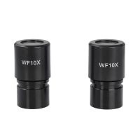 WF10X Microscope Eyepieces Biological Stereo Microscope Accessory Wide Angle Lens 23.2mm 2PCS/LOT