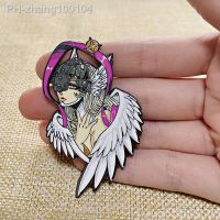 Anime angels Digimon Angewomon enamel pin metal badge brooches Xmas Gifts Decorate Collectibles