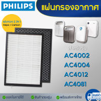 PHILIPS แผ่นกรองเครื่องฟอกอากาศ รุ่น AC4002/ AC4004/ AC4012 / AC4081 แผ่นกรองอากาศ ไส้กรองอากาศ