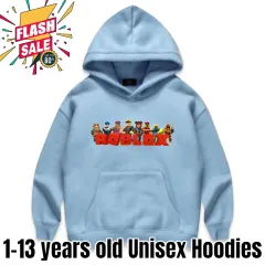 born to play roblox , forced to go to school Kids Pullover Hoodie